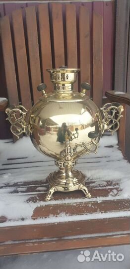 Царский самовар на дровах на 5л