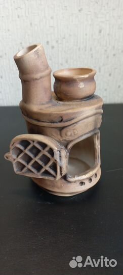 Подсвечник в виде печи