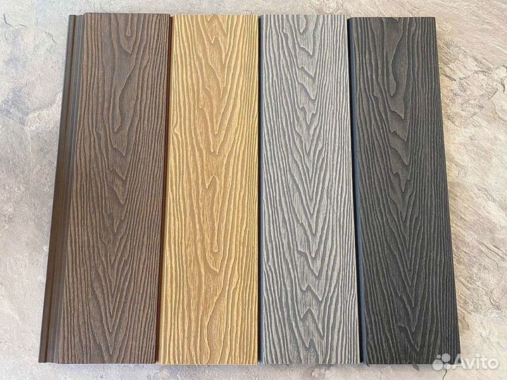 Фасадная панель EasyDecking Серый 156х21х3010