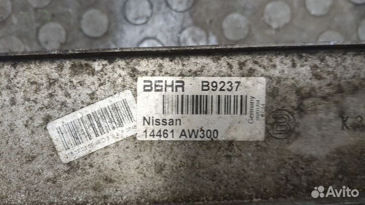 Радиатор интеркулера Nissan Primera P12, 2004