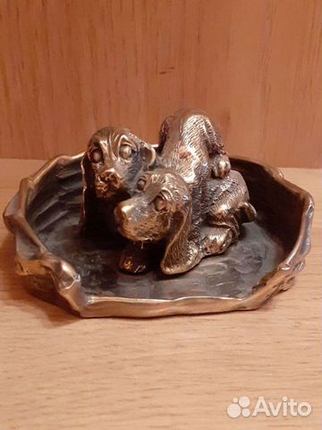 Статуэтка. Нежность. Бронза