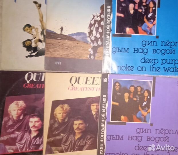 Винил пластинки зарубежных исполнителей Rock&Pop