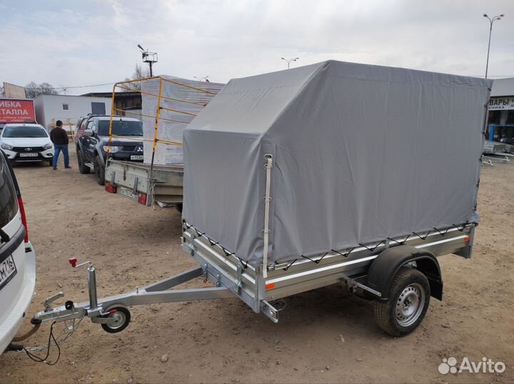Прицеп 817704.022 с тентом аэро 150 см. Кредит