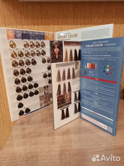 Палитра красок для волос Bouticle