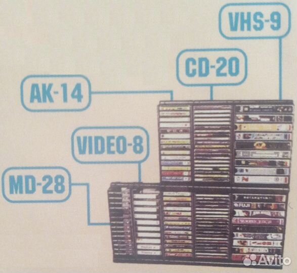 Продаются подставки для DVD боксов DVD-20TR