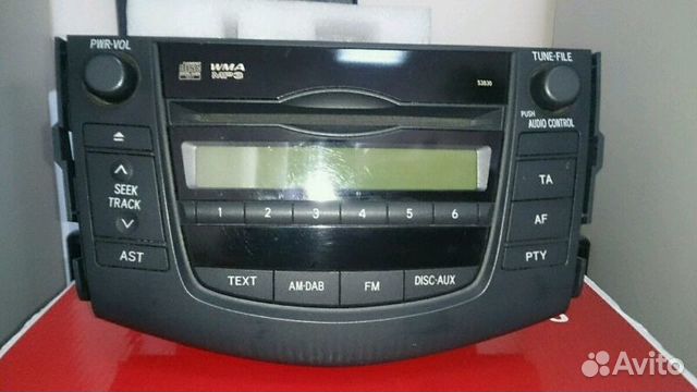 Магнитола на Toyota rav4 2006 2012