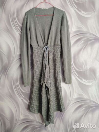 Кардиган женский серый