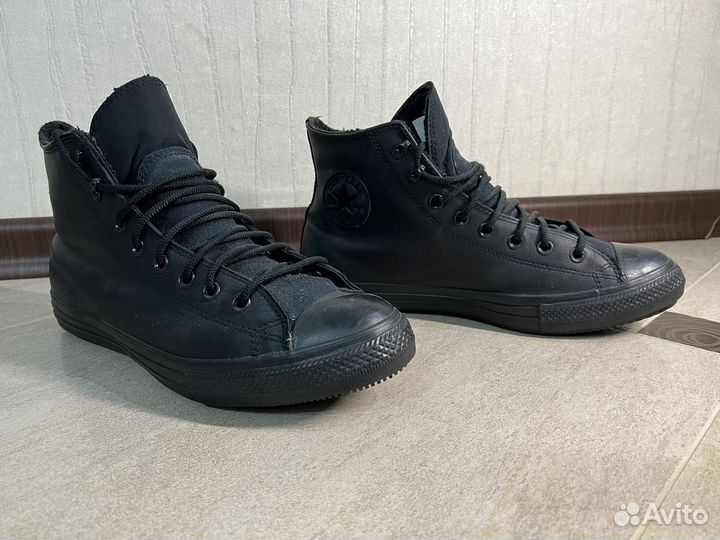 Кеды converse chuck taylor ALL star зимние черные