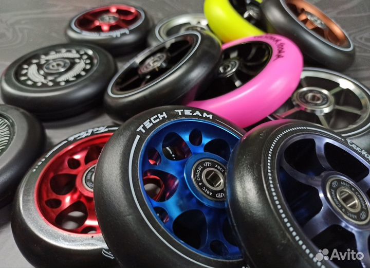 Колёса для трюковых самокатов 100мм, 110мм, 120мм