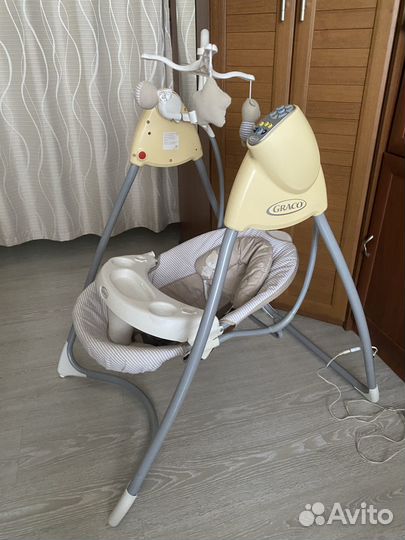 Детская электро качель