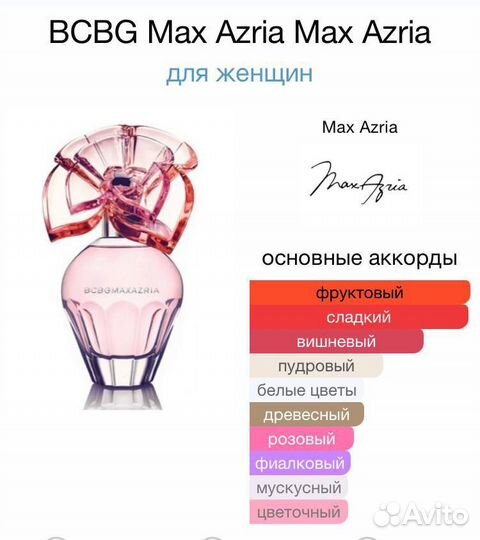 Туалетная вода MAX azria