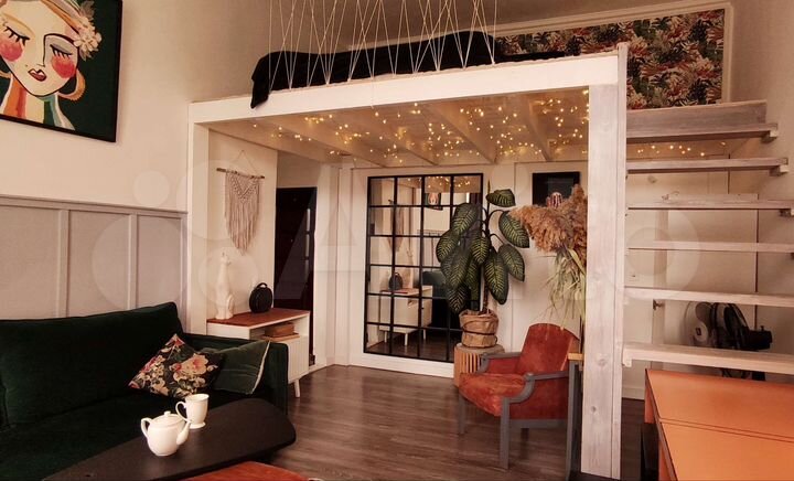 1-к. квартира, 35 м², 1/2 эт.