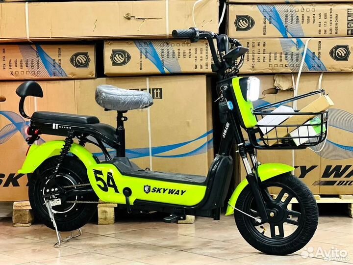 Электроскутер новый SKY WAY 54