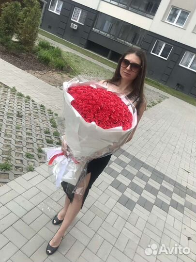 Букет 101 роза