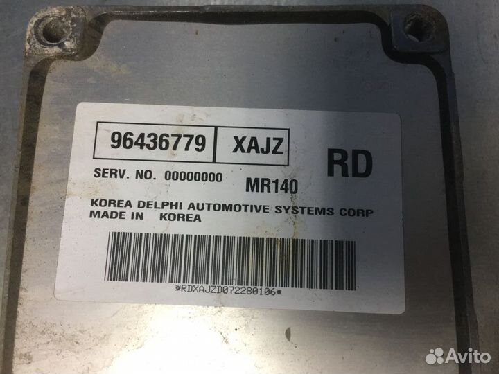 Блок управления двигателем Шевроле Т200 Т250 Т255