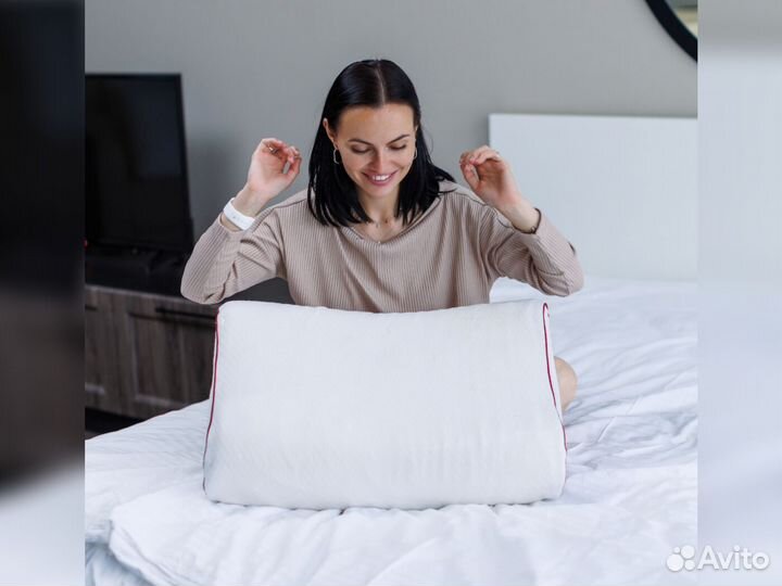 Анатомическая подушка для сна с эффектом памяти