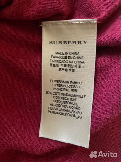 Кардиган кашемир Burberry