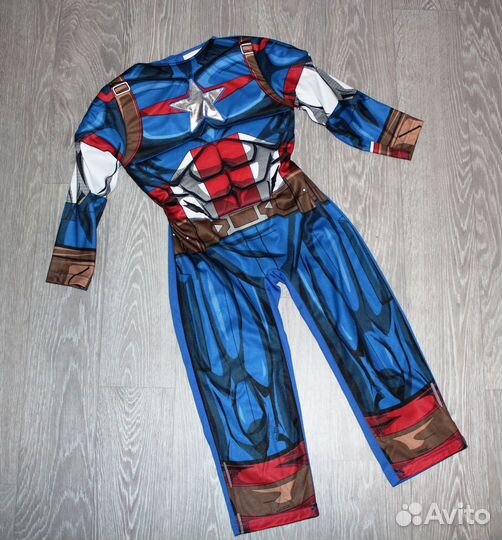 Капитан Америка. новогодний костюм