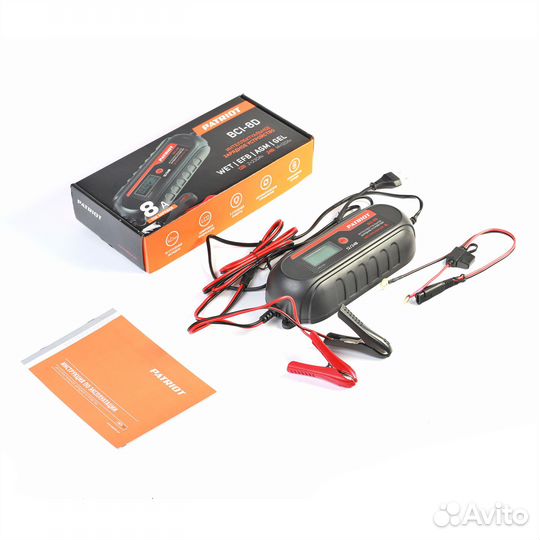 Зарядное устройство Patriot BCI-8D 12/24В 240А*ч