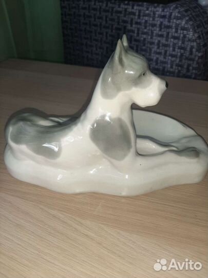 Статуэтка пепельница Дог