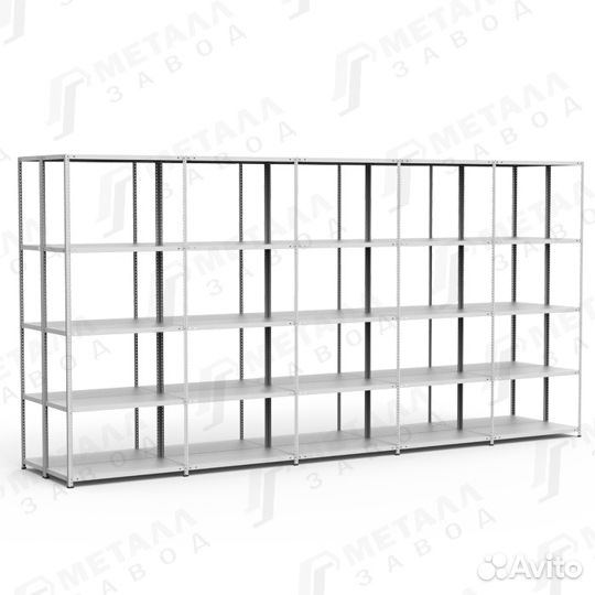 Стеллажи металлические полочные