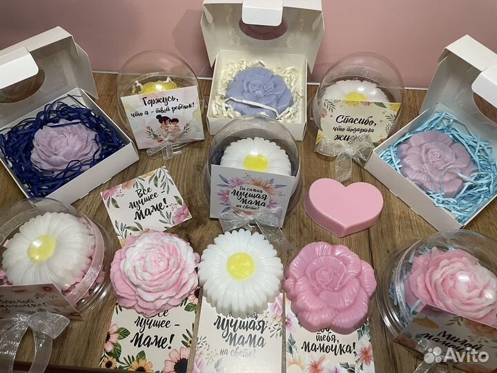 Подарочное мыло на день матери