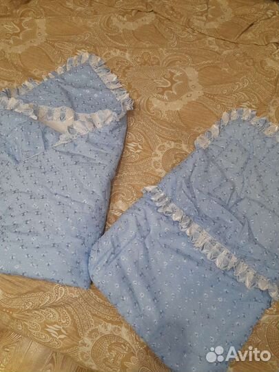 Конверт на выписку для мальчика осень