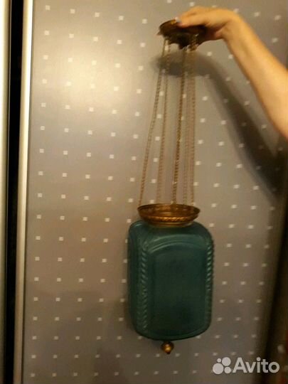 Старинная Антикварная лампа, люстра