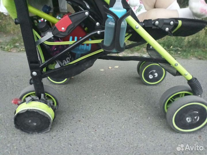 Коляска 2 в 1 трость