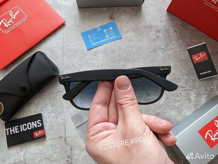 Очки Ray-Ban Wayfarer 2140 Синие + доставка