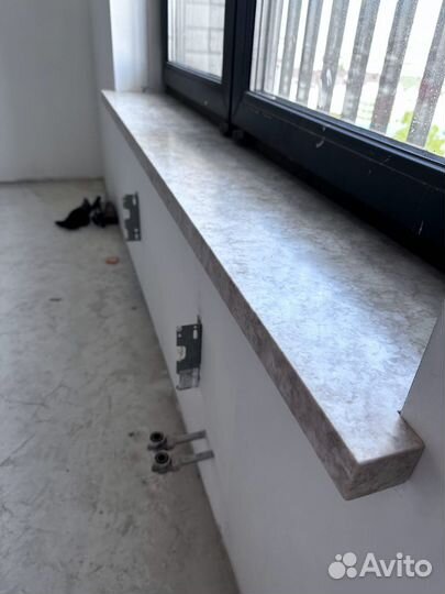 Подоконники из искусственного камня акрил, кварц