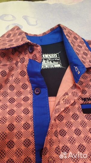 Рубашка детская на мальчика 128