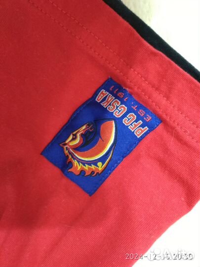 Футболка цска красная размер М