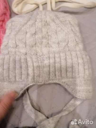 Шапки для девочки 48-50