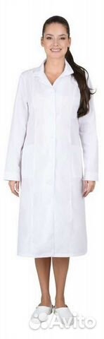 Белый медицинский халат