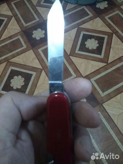 Нож складной швейцарский