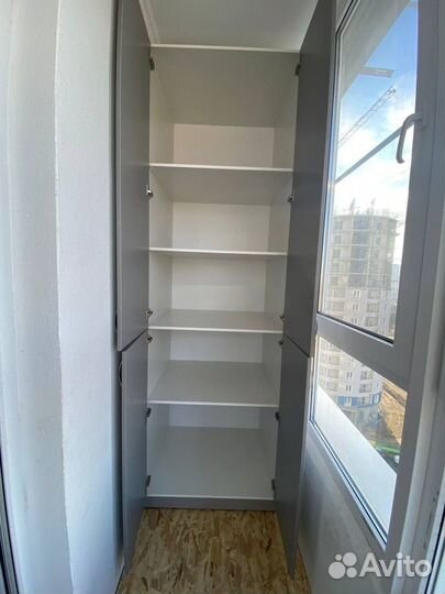 Шкаф в ванну балкон