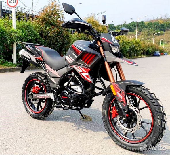 Мотоцикл Dakar 250 с птс red