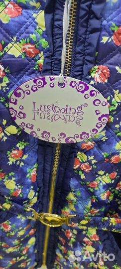 Пальто для девочки демисезонное