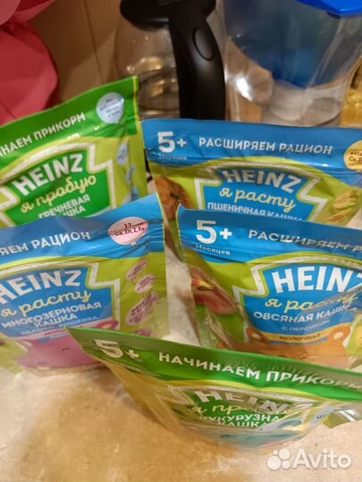 Детские каши молочные хайнц