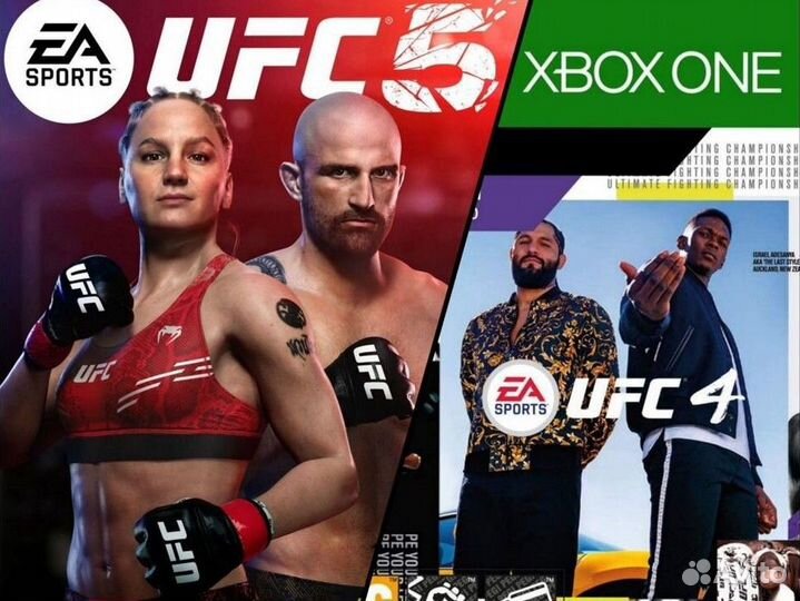 UFC 5, UFC 4 Xbox one/series ключ