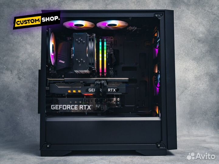 Новый Игровой пк R5 5600X + RTX 3080