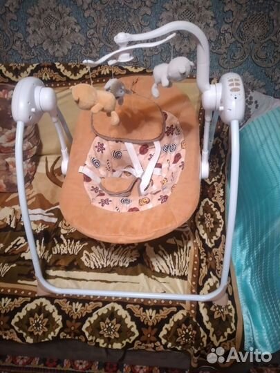 Детские электронные качели