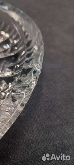 Хрустальное блюдо СССР