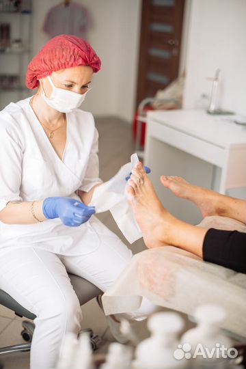 Медицинский педикюр,маникюр.Услуги подолога