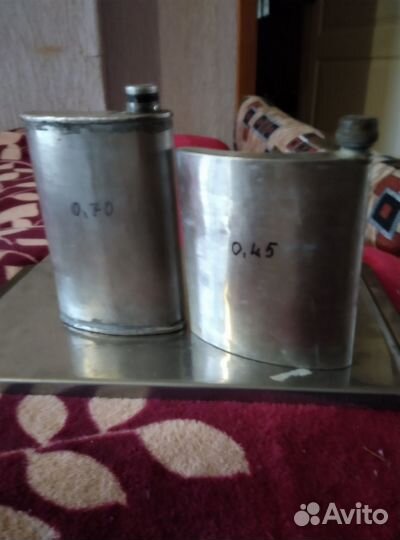 Фляжки из нержавейки нагрудные походные