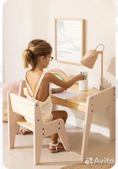 Детский столик и стульчик