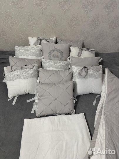 Бортики на детскую кроватку