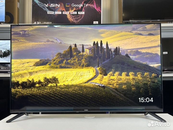 Телевизор 43 Yasin Гарантия/Доставка