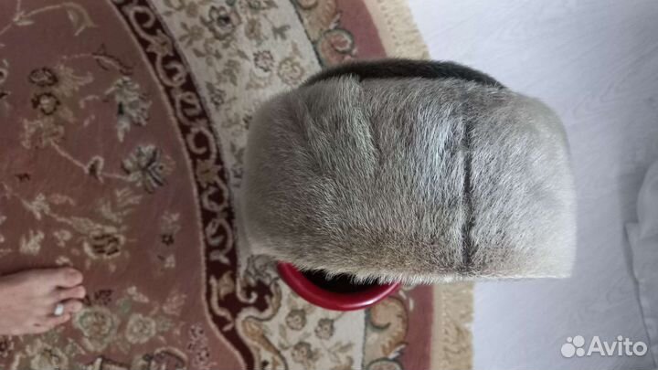 Мужская зимняя шапка с мехом